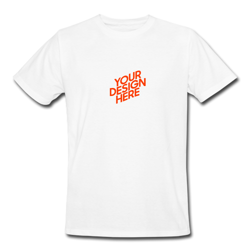 Workwear T-Shirt Arbeitskleidung T-Shirt Herren/Männer selbst gestalten und bedrucken - Weiß