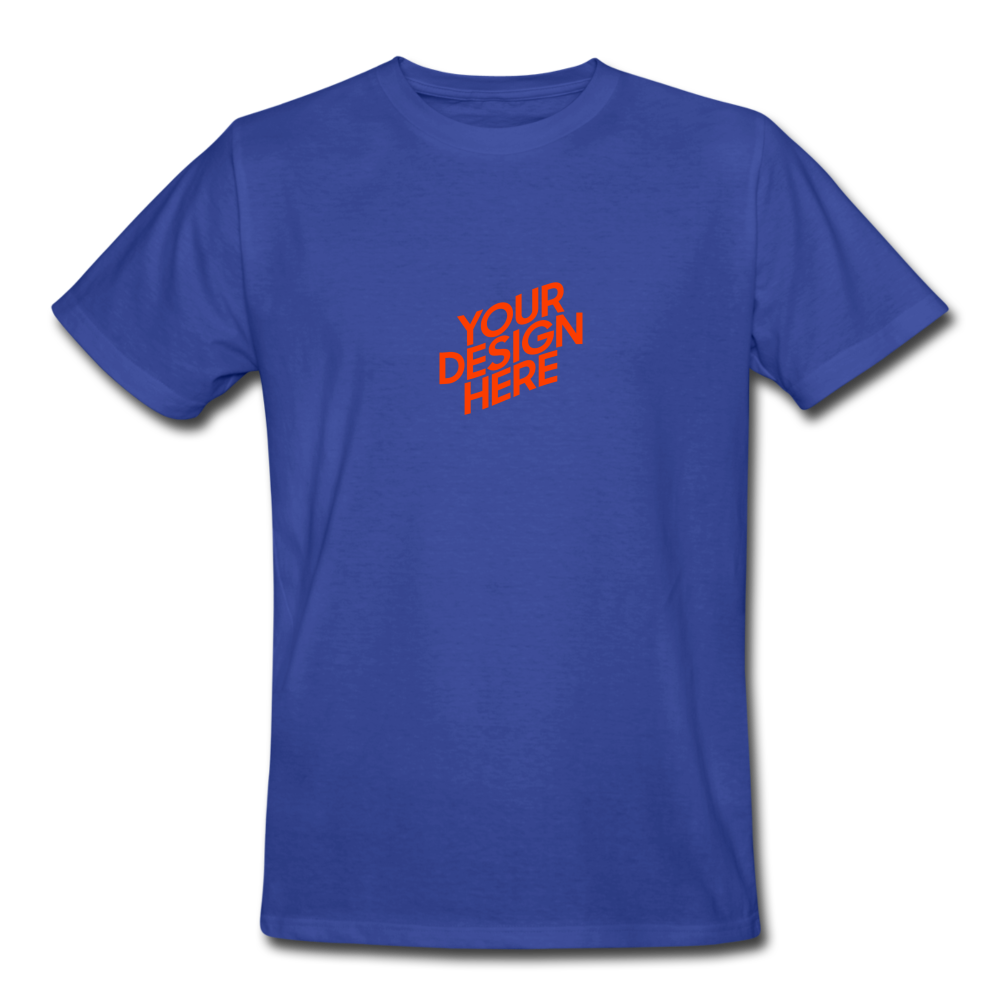 Workwear T-Shirt Arbeitskleidung T-Shirt Herren/Männer selbst gestalten und bedrucken - Royalblau