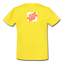 Lade das Bild in den Galerie-Viewer, Workwear T-Shirt Arbeitskleidung T-Shirt Herren/Männer selbst gestalten und bedrucken - Gelb
