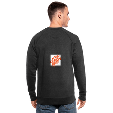 Lade das Bild in den Galerie-Viewer, Organic Sweatshirt by Stanley &amp; Stella Herren/Männer selbst gestalten und bedrucken - Dunkelgrau meliert
