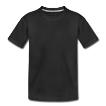 Lade das Bild in den Galerie-Viewer, Teenager Premium Bio T-Shirt selbst gestalten und bedrucken - Schwarz
