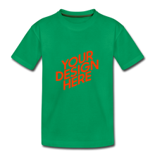 Lade das Bild in den Galerie-Viewer, Jungen Premium T-Shirt selbst gestalten und bedrucken - Kelly Green

