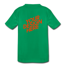 Lade das Bild in den Galerie-Viewer, Jungen Premium T-Shirt selbst gestalten und bedrucken - Kelly Green
