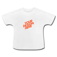 Lade das Bild in den Galerie-Viewer, Baby T-Shirt selbst gestalten und bedrucken - Weiß
