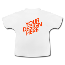 Lade das Bild in den Galerie-Viewer, Baby T-Shirt selbst gestalten und bedrucken - Weiß

