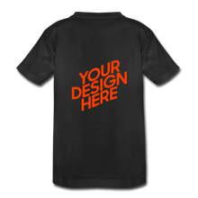 Lade das Bild in den Galerie-Viewer, Kids’ Heavy Cotton T-Shirt selbst gestalten und bedrucken - Schwarz
