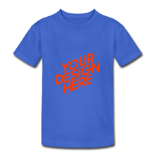 Lade das Bild in den Galerie-Viewer, Kids’ Heavy Cotton T-Shirt selbst gestalten und bedrucken - Königsblau
