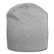 Lade das Bild in den Galerie-Viewer, Jersey Beanie selbst gestalten und bedrucken - Grau meliert
