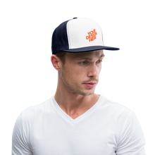 Lade das Bild in den Galerie-Viewer, Trucker Cap selbst gestalten und bedrucken - Weiß/Navy
