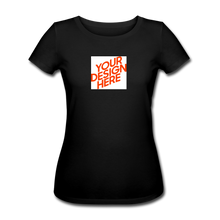 Lade das Bild in den Galerie-Viewer, Damen Bio-T-Shirt von Stanley &amp; Stella selbst gestalten und bedrucken - Schwarz
