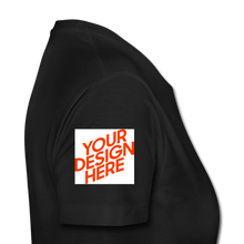 Lade das Bild in den Galerie-Viewer, Premium T-Shirt Damen/Frauen selbst gestalten und bedrucken - Schwarz

