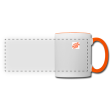 Lade das Bild in den Galerie-Viewer, Panorama-Becher selbst gestalten und bedrucken - Weiß/Orange
