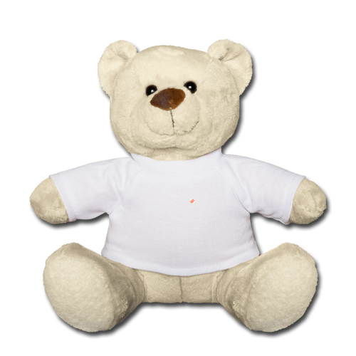 Die Teddybär selbst gestalten und bedrucken - Weiß