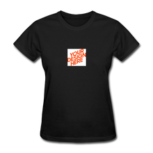 Lade das Bild in den Galerie-Viewer, Frauen Gildan Heavy T-Shirt selbst gestalten und bedrucken - Schwarz
