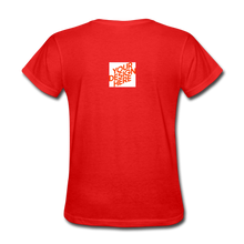 Lade das Bild in den Galerie-Viewer, Frauen Gildan Heavy T-Shirt selbst gestalten und bedrucken - Rot
