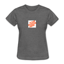 Lade das Bild in den Galerie-Viewer, Frauen Gildan Heavy T-Shirt selbst gestalten und bedrucken - Anthrazit
