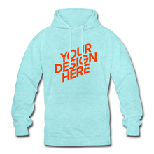 Lade das Bild in den Galerie-Viewer, Bunte Viele Farbe zu wahlen Hoodie Damen/Frauen selbst gestalten und bedrucken - Surferblau
