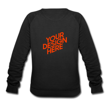 Lade das Bild in den Galerie-Viewer, Bio Sweatshirt by Stanley &amp; Stella Damen/Frauen selbst gestalten und bedrucken - Schwarz

