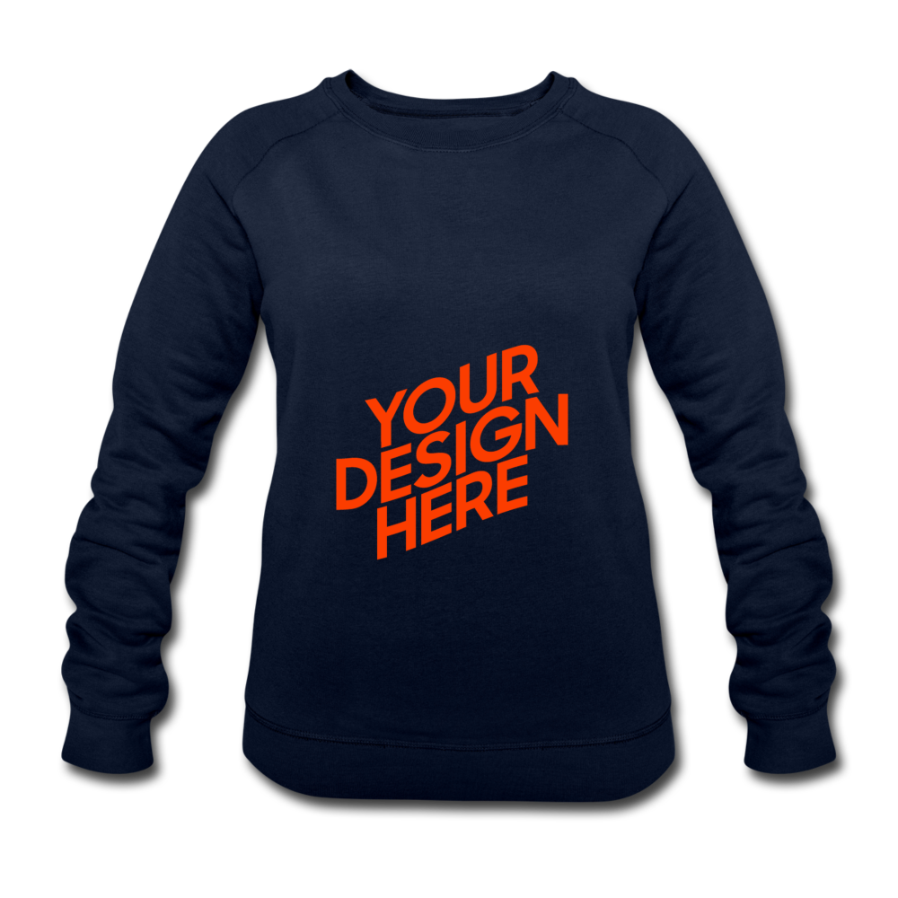 Bio Sweatshirt by Stanley & Stella Damen/Frauen selbst gestalten und bedrucken - Navy