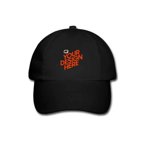 Vater Hüte Baseballmützen selbst gestalten - black/black