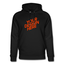 Lade das Bild in den Galerie-Viewer, Die Organic Hoodie by Stanley &amp; Stella Herren/Männer selbst gestalten und bedrucken - black
