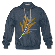 Lade das Bild in den Galerie-Viewer, Gut aussehend Premium Hooded Jacket Herren/Männer selbst gestalten und bedrucken - heather denim
