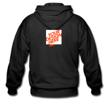 Lade das Bild in den Galerie-Viewer, Premium Hooded Jacket Herren/Männer selbst gestalten und bedrucken - black

