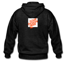 Lade das Bild in den Galerie-Viewer, Premium Hooded Jacket Herren/Männer selbst gestalten und bedrucken - charcoal grey

