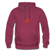 Lade das Bild in den Galerie-Viewer, Premium Hoodie Herren/Männer selbst gestalten und bedrucken - bordeaux
