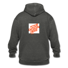 Lade das Bild in den Galerie-Viewer, Vintage Hoodie Herren/Männer selbst gestalten und bedrucken - washed black
