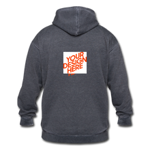 Lade das Bild in den Galerie-Viewer, Vintage Hoodie Herren/Männer selbst gestalten und bedrucken - washed navy
