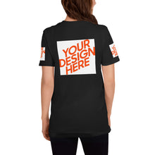 Lade das Bild in den Galerie-Viewer, Kurzärmeliges T-Shirt Damen/Frauen GTS876012 selbst gestalten und bedrucken
