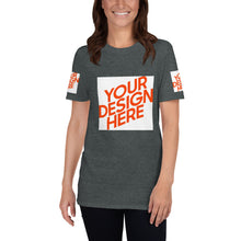 Lade das Bild in den Galerie-Viewer, Kurzärmeliges T-Shirt Damen/Frauen GTS876012 selbst gestalten und bedrucken
