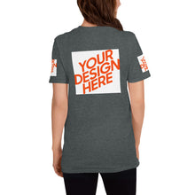 Lade das Bild in den Galerie-Viewer, Kurzärmeliges T-Shirt Damen/Frauen GTS876012 selbst gestalten und bedrucken
