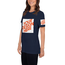 Lade das Bild in den Galerie-Viewer, Kurzärmeliges T-Shirt Damen/Frauen GTS876012 selbst gestalten und bedrucken
