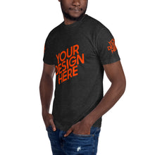 Lade das Bild in den Galerie-Viewer, Crew-Ausschnitt Kurzärmeliges weiches T-Shirt Herren/Männer selbst gestalten und bedrucken
