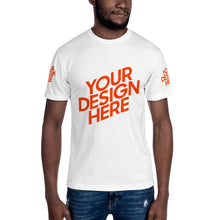 Lade das Bild in den Galerie-Viewer, Crew-Ausschnitt Kurzärmeliges weiches T-Shirt Herren/Männer selbst gestalten und bedrucken
