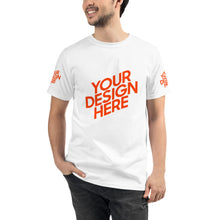Lade das Bild in den Galerie-Viewer, Bio-T-Shirt mit Bio-Stoffe Herren/Männer selbst gestalten und bedrucken
