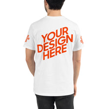 Lade das Bild in den Galerie-Viewer, Bio-T-Shirt mit Bio-Stoffe Herren/Männer selbst gestalten und bedrucken
