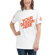 Lade das Bild in den Galerie-Viewer, Bio-T-Shirt Damen/Frauen selbst gestalten und bedrucken
