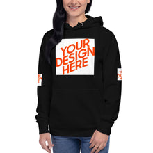 Lade das Bild in den Galerie-Viewer, Die Kapuzenpullover Damen/Frauen selbst gestalten und bedrucken

