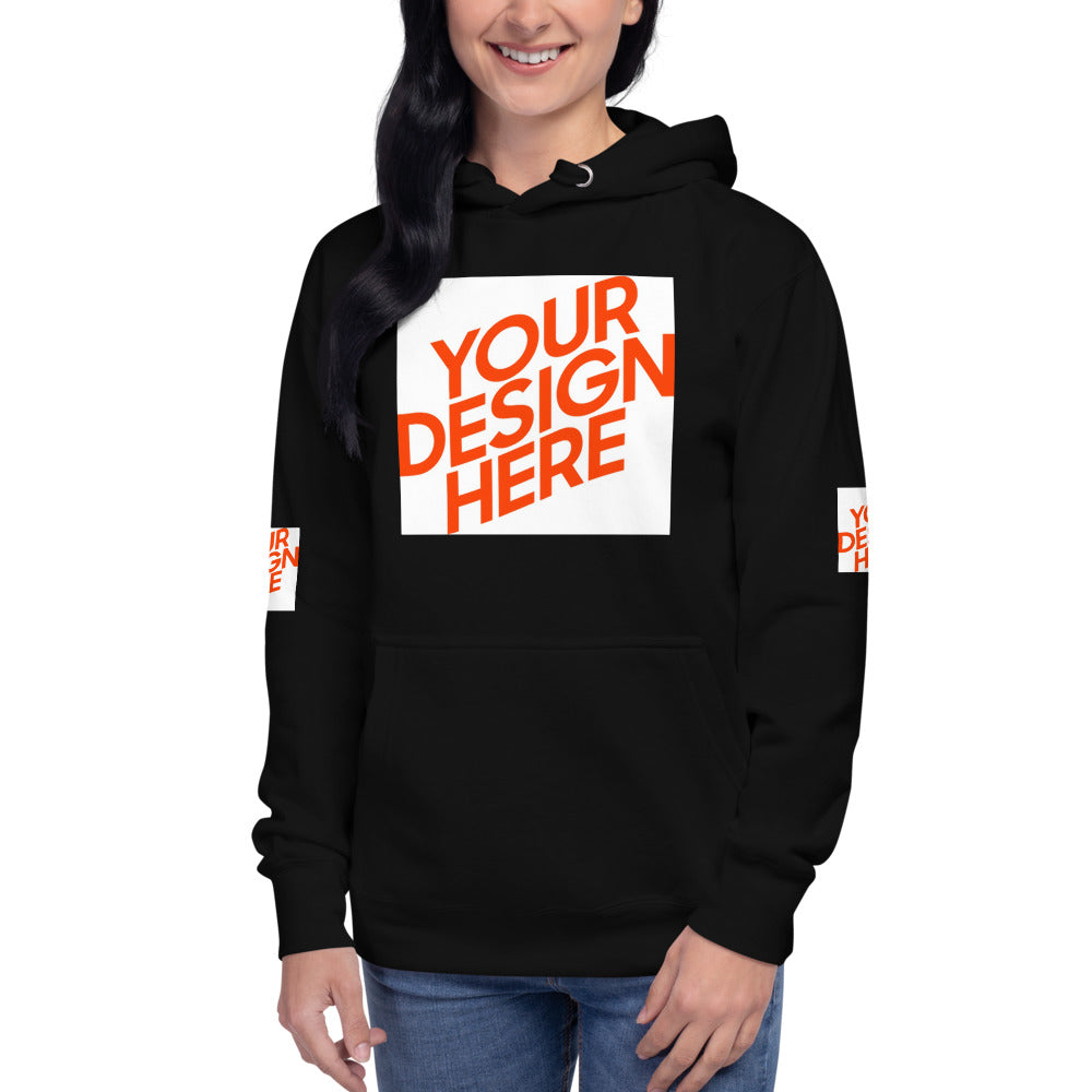 Die Kapuzenpullover Damen/Frauen selbst gestalten und bedrucken