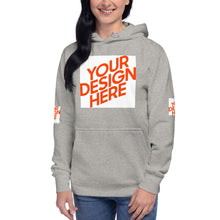 Lade das Bild in den Galerie-Viewer, Die Kapuzenpullover Damen/Frauen selbst gestalten und bedrucken

