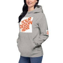Lade das Bild in den Galerie-Viewer, Die Kapuzenpullover Damen/Frauen selbst gestalten und bedrucken

