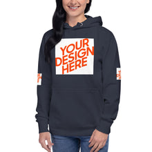 Lade das Bild in den Galerie-Viewer, Die Kapuzenpullover Damen/Frauen selbst gestalten und bedrucken
