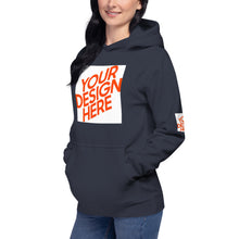 Lade das Bild in den Galerie-Viewer, Die Kapuzenpullover Damen/Frauen selbst gestalten und bedrucken
