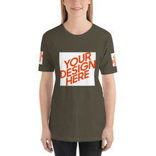 Lade das Bild in den Galerie-Viewer, Cool Kurzärmeliges T-Shirt Damen/Frauen selbst gestalten und bedrucken
