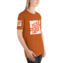 Lade das Bild in den Galerie-Viewer, Cool Kurzärmeliges T-Shirt Damen/Frauen selbst gestalten und bedrucken
