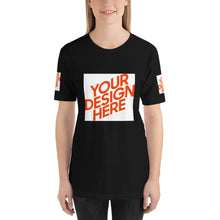 Lade das Bild in den Galerie-Viewer, Cool Kurzärmeliges T-Shirt Damen/Frauen selbst gestalten und bedrucken
