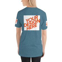 Lade das Bild in den Galerie-Viewer, Cool Kurzärmeliges T-Shirt Damen/Frauen selbst gestalten und bedrucken
